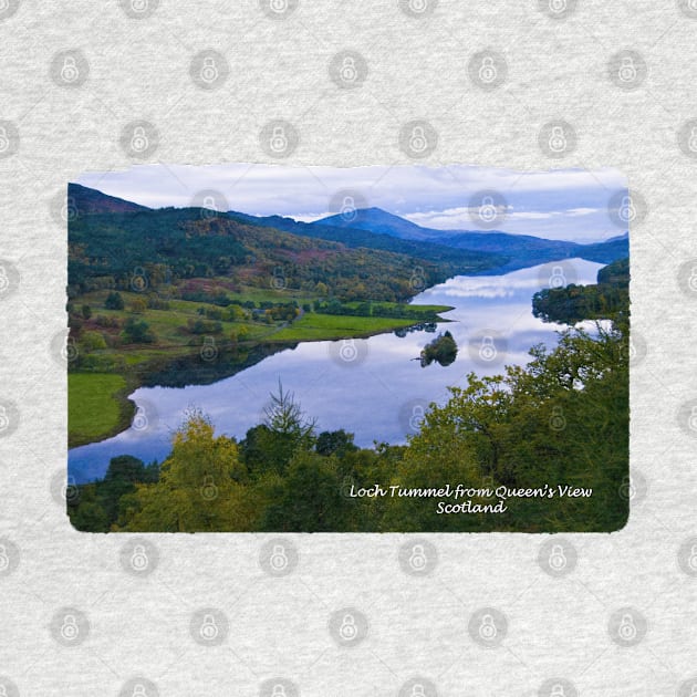 Loch Tummel from Queen's View, Perthshire, Scotland by JeanKellyPhoto